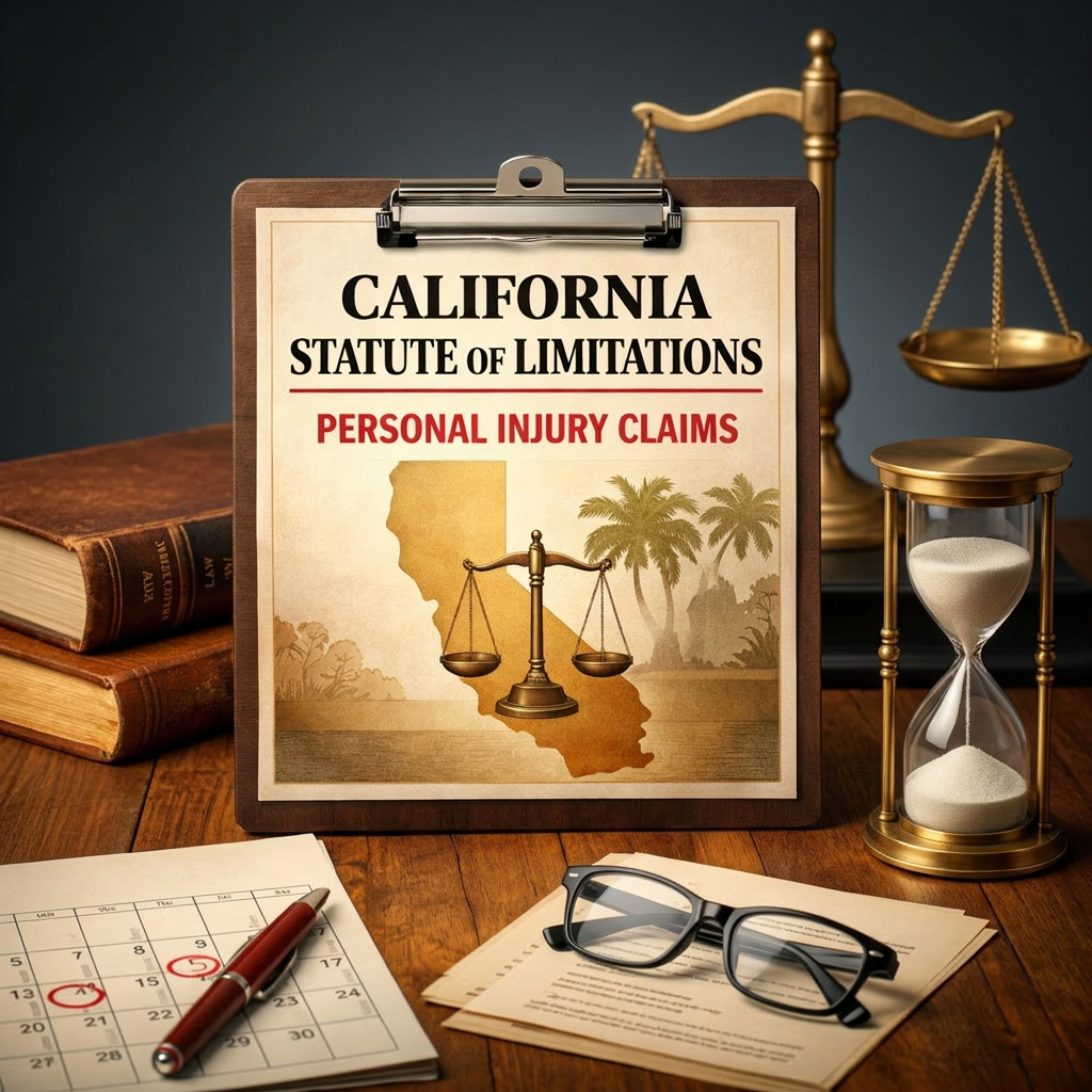 ¿Cuánto Tiempo Tienes para Presentar una Demanda de Lesiones Personales en California?