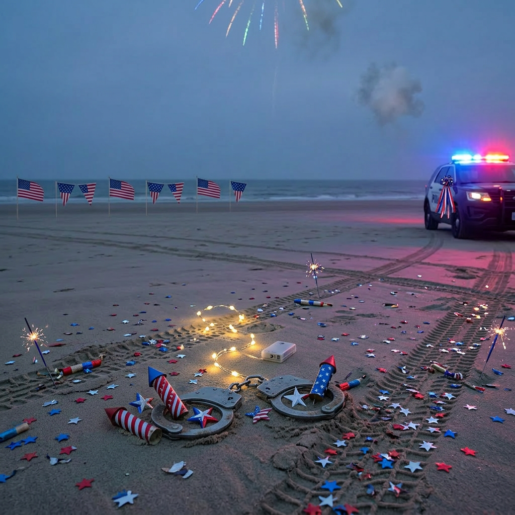 Arrestos Masivos en Newport Beach Durante el Fin de Semana del 4 de Julio de 2026